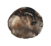 Running of the Horses Women's shower cap, waterproof, reusable, with washable elastic cord, suitable for long hair and braids, ideal for showering.