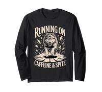 Running On Caffeine and Spite Long Sleeve T-Shirt