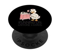Running on Caffeine & Chaos PopSockets Adhesive PopGrip