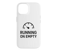 Running On Empty Shirt Funny Burnout Humor Tee Case for iPhone 14