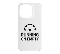 Running On Empty Shirt Funny Burnout Humor Tee Case for iPhone 14 Pro