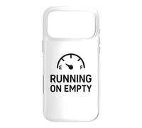 Running On Empty Shirt Funny Burnout Humor Tee Case for iPhone 17 Pro Max
