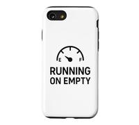 Running On Empty Shirt Funny Burnout Humor Tee Case for iPhone SE (2020) / 7/8