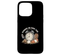 Running On Farm Time Homestead Life Humor Case for iPhone 15 Pro Max