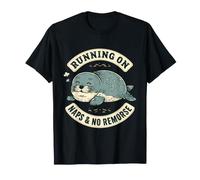 Running on Naps and No Remorse Funny Lazy Seal T-Shirt