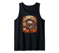 Running On Pie and Spite Opossum Thanksgiving Tank Top