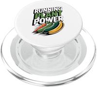 Running On Plant Vegan Athlete Runner PopSockets PopGrip for MagSafe