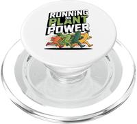Running On Plant Vegan Athlete Runner PopSockets PopGrip for MagSafe