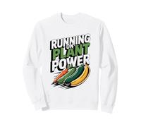 Running On Plant Vegan Athlete Runner Sweatshirt