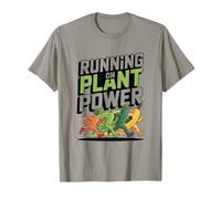 Running On Plant Vegan Athlete Runner T-Shirt