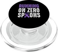 Running On Zero Spoons Crohn's Disease PopSockets PopGrip for MagSafe
