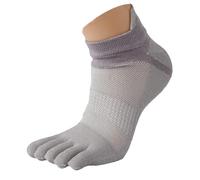 Running Pair Finger Sports MenMesh Five Toe 1 Meias Cushion Quarter Socks