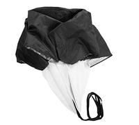 Running Parachute Adjustable Speed Training Resistance Strength Umbrella for All People (Black)