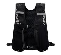 Running Phone Holder Vest | Hydration Cycling Reflective Chest Pack,Lightweight Running Fanny Bag with 500ml Water Bottle Storage Pocket for Men and Women