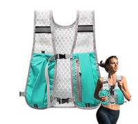 Running Phone Holder Vest - Phone Holder Chest Bag Hydration Pack | Lightweight Running Fanny Bag with 500ml Water Bottle Storage Pocket for Men and Women