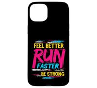 Running Quote Love To Run Text Only Motivational Cute Runner Case for iPhone 15 Plus