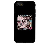 Running Quote Running Costume Run Running Late Is My Cardio Case for iPhone SE (2020) / 7/8