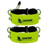 Running Reflective Arm Band - 7.87in Adjustable Night Safety Strap, Elastic POM Buckle, Reflective Star Design, High Visibility Sports Gear | Cycling Jogging Hiking Walking Accessory for Low Light Out