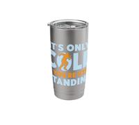 Running Run Only Cold If You´re Standing Marathon Runner Stainless Steel Insulated Tumbler