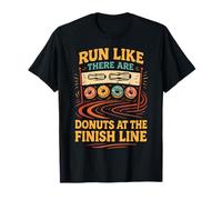 Running Runner Half Marathon Donut Run Like There are Donuts T-Shirt