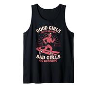 Running Runner Half Marathon Good Girls Go to Heaven Bad Tank Top