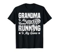 Running Runner Half Marathon Grandma Vintage Grandma is My T-Shirt