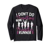 Running Runner Half Marathon I Don't Do Marathons I Do A Long Sleeve T-Shirt