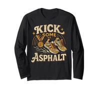 Running Runner Half Marathon If Found On The Ground Drag to Long Sleeve T-Shirt