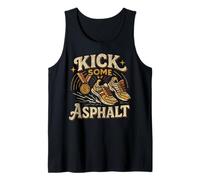 Running Runner Half Marathon If Found On The Ground Drag to Tank Top