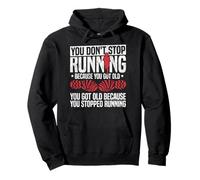 Running Runner Half Marathon Retirement Vintage You Don't Pullover Hoodie
