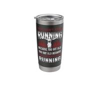 Running Runner Half Marathon Retirement Vintage You Don't Stainless Steel Insulated Tumbler