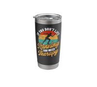 Running Runner Half Marathon Retro Vintage If You Don't Like Stainless Steel Insulated Tumbler