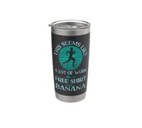 Running Runner Half Marathon Retro Vintage This Seems Like A Stainless Steel Insulated Tumbler