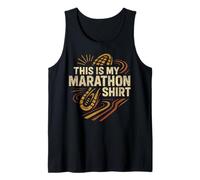Running Runner Half Marathon This is My Marathon Shirt Tank Top