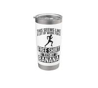 Running Runner Half Marathon This Seems Like A Lot of Work Stainless Steel Insulated Tumbler
