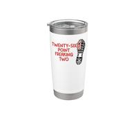 Running Runner Half Marathon Twenty-Six Point Freaking Two Stainless Steel Insulated Tumbler