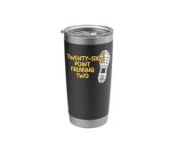 Running Runner Half Marathon Twenty-Six Point Freaking Two Stainless Steel Insulated Tumbler
