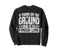 Running Runner Half Marathon Vintage If Found On The Ground Sweatshirt