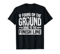 Running Runner Half Marathon Vintage If Found On The Ground T-Shirt