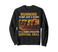 Running Runner Half Marathon Zombie Running Is Not Just A Sweatshirt