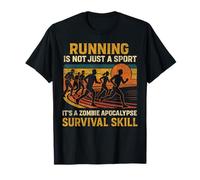 Running Runner Half Marathon Zombie Running is Not Just A T-Shirt