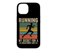 Running Secret For A Healthier Life Jogging Marathon Runner Case for iPhone 14