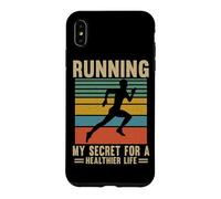 Running Secret For A Healthier Life Jogging Marathon Runner Case for iPhone XS Max