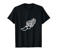 Running Shoe with Wings Track and Field Sneaker Gift T-Shirt