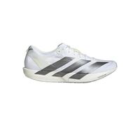 adidas Adizero Adios 9 Men's Running Shoes | UK 10.5 in Cloud White/Iron Metallic/Solar Yellow