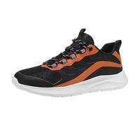 Running Shoes Men's Lightweight Breathable Running Shoes - Summer Mesh Sports Shoes with Lacing Trainers - Tennis Fitness Jogging Training Shoes Street Running Shoes Basketball Shoes, black, 9 UK