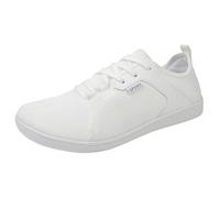 Running Shoes Mens Mesh Lining Tennis Trainer Soft Cushioned Footbed Golf Shoes Non-Slip Lightweight Walking Trainers Easy Close Wide Fit Trainers Soft Soles Flat Shoe Hiking & Outdoors White