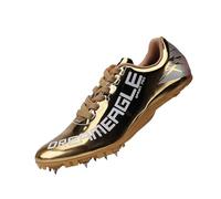 Running Shoes Mens Non-Slip Deep Lugs Football Shoes Low-Top Lace-Up Steel Toe Cap Trainers Arch Support Comfortable Safety Trainers Anti-Smashing Puncture Proof Hiking & Outdoors Gold