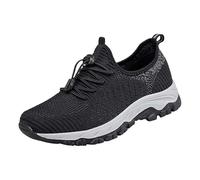 Running Shoes Men's Trainers Lightweight Breathable Non-Slip Sports Shoes Gym Fitness Outdoor Shoes Fashion Road Running Shoes Leisure Shoes Jogging Shoes Men's Shoes, black, 9 UK