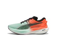 Puma Deviate Nitro 3 HYROX Mens Running Shoes Green Cushioned Carbon Trainers